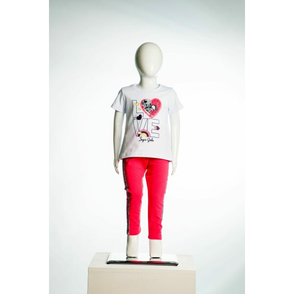 221301008_01 Σέτ Shorts Κορίτσι Κορίτσι  Λευκό LOVE JOYCE 13732 - Image 1