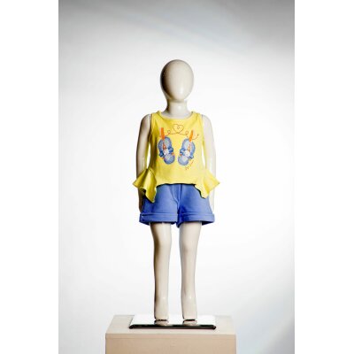 Σέτ Shorts Κορίτσι JOYCE Κίτρινο 13784