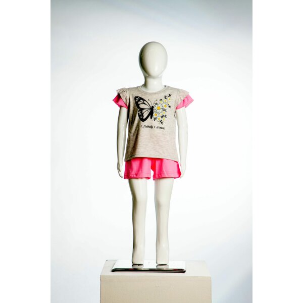 222301009_02 Πιτζάμα Joyce 13676 Ρόζ Κορίτσι - Image 1