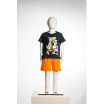 Πιτζάμα  Αγόρι Joyce 13684 Μπλέ Δεινόσαυρος