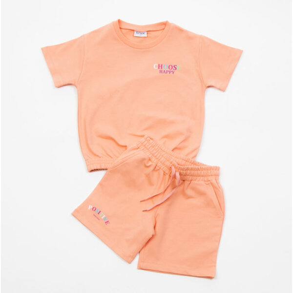 411212-800x805 Παιδικό Σετ Σορτς Για Κορίτσι TRAX 41121 Κοραλί - Image 1