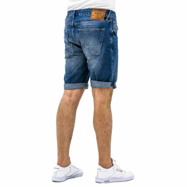 Ανδρική Τζιν Βερμούδα Staff 5-890.585.B1.045 Μπλέ - Image 3