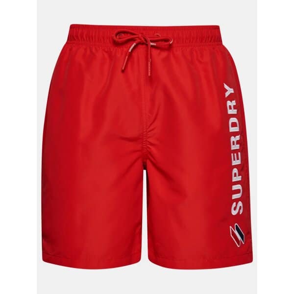 5095186 Ανδρικό Μαγιό Βερμούδα SUPERDRY M3010187A Κόκκινο - Image 1
