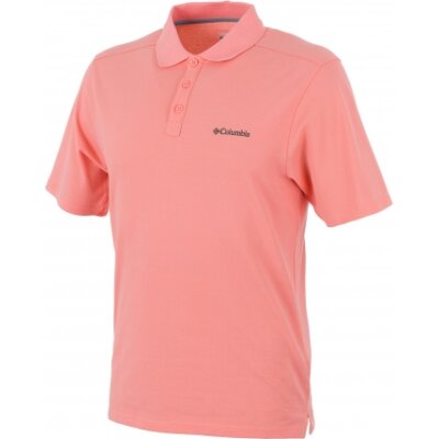 Ανδρική Μπλούζα Polo Columbia EM6007-818 Ροζ