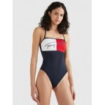 TOMMY JEANS ΟΛΟΣΩΜΟ ΜΑΓΙΟ ME COLOUR-BLOCKED ΣΧΕΔΙΟ UW0UW03466-DW5