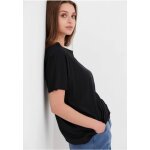 Oversized μονόχρωμο t-shirt Μαύρο FBL005-105-04 - Image 3