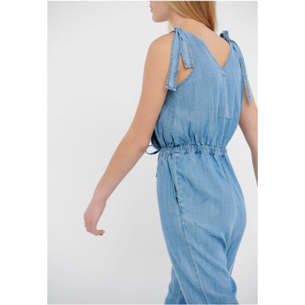 FBL005-112-12_LT_DENIM_5 Τζην ολόσωμη φόρμα από lyocell  FUNKY BUDDHA  FBL005-112-12 - Image 5