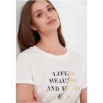 T-shirt με foil τύπωμα Λευκό FBL005-138-04 - Image 5