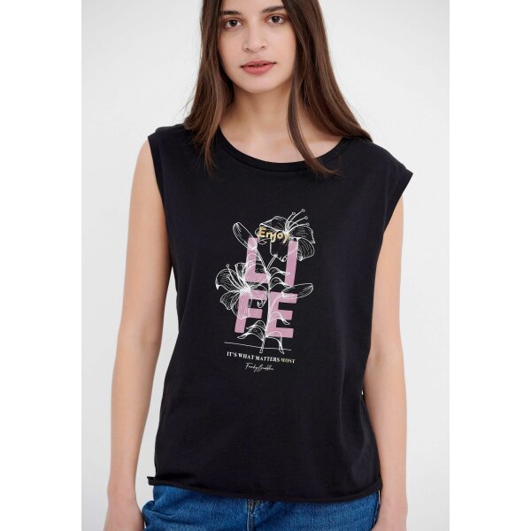 T-shirt με τύπωμα Μαύρο FBL005-139-04 - Image 2