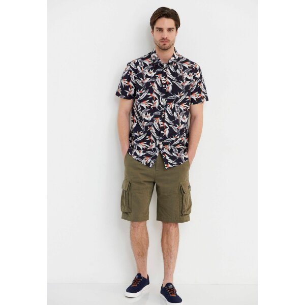 Ανδρικό Πουκάμισο Funky Buddha FBM005-070-05 ΜΠΛΕ - Image 3