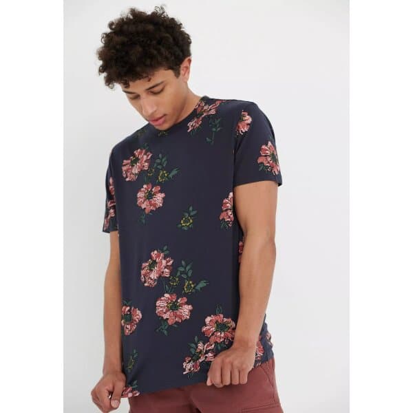 Ανδρική Μπούζα Funky Buddha FBM005-081-04 ΜΠΛΕ - Image 4