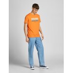 Ανδρική Μπλούζα Jack & Jones 12205503 Πορτοκάλι - Image 2