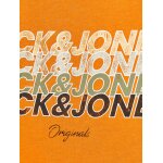 Ανδρική Μπλούζα Jack & Jones 12205503 Πορτοκάλι - Image 3