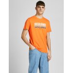 Ανδρική Μπλούζα Jack & Jones 12205503 Πορτοκάλι - Image 5