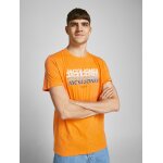 Ανδρική Μπλούζα Jack & Jones 12205503 Πορτοκάλι - Image 6
