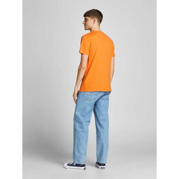 Ανδρική Μπλούζα Jack & Jones 12205503 Πορτοκάλι - Image 7