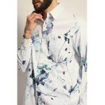 Ανδρικό Πουκάμισο GUESS M2GH25WEKQ1 Λευκό - Image 3