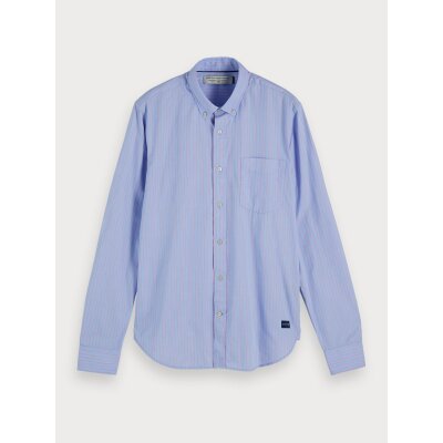 Ανδρικό Πουκάμισο Scotch & Soda 155148 Μπλέ