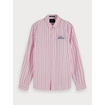 Ανδρικό Πουκάμισο Scotch & Soda 155163 Ροζ