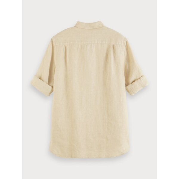 Scotch-&-Sod_SS21_0137_160775 (1) Ανδρικό Πουκάμισο Scotch & Soda 160775 Μπέζ - Image 2