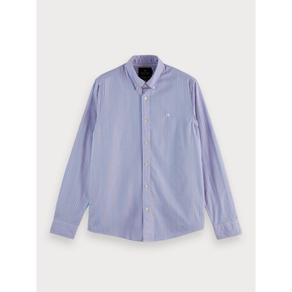 Scotch-&-Sod_SS21_0217_160761 Ανδρικό Πουκάμισο Scotch & Soda 160761 Μπλέ - Image 1