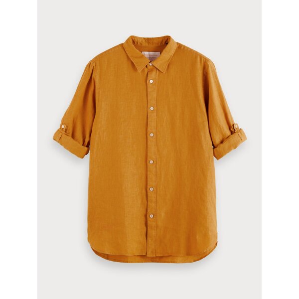 Ανδρικό Πουκάμισο Scotch & Soda 160775 Μουσταρδί - Image 3