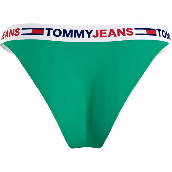 UW0UW03400L14_B TOMMY JEANS ΜΠΙΚΙΝΙ ΣΛΙΠ ΨΗΛΟΜΕΣΟ ΠΡΑΣΙΝΟ UW0UW03400 - Image 2