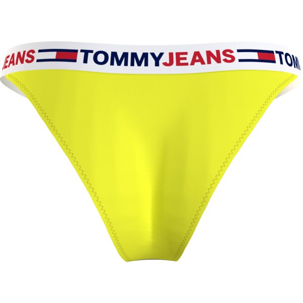 UW0UW03400ZIK_B TOMMY JEANS ΜΠΙΚΙΝΙ ΣΛΙΠ ΨΗΛΟΜΕΣΟ ΚΙΤΡΙΝΟ UW0UW03400 - Image 2