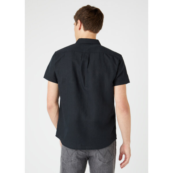 Ανδρικό Πουκάμισο WRANGLER W5J1LOXW6 Μαύρο - Image 2