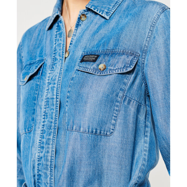 ΟΛΟΣΩΜΗ ΦΟΡΜΑ SUPERDRY W8011022A VINTAGE WOVEN BOILER SUIT - Image 3