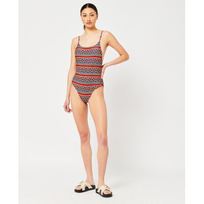 SUPERDRY FLASH W VINTAGE SURF SWIMSUIT SWIMWEAR - W3010274A-7AT