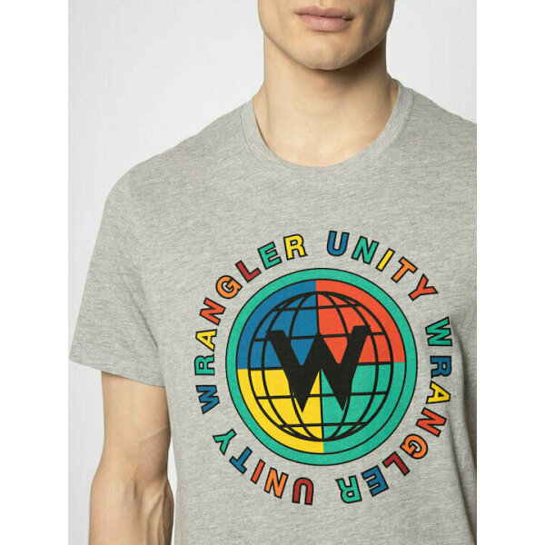 Ανδρική Μπλούζα WRANGLER W7D9FKX37 Γκρί - Image 2