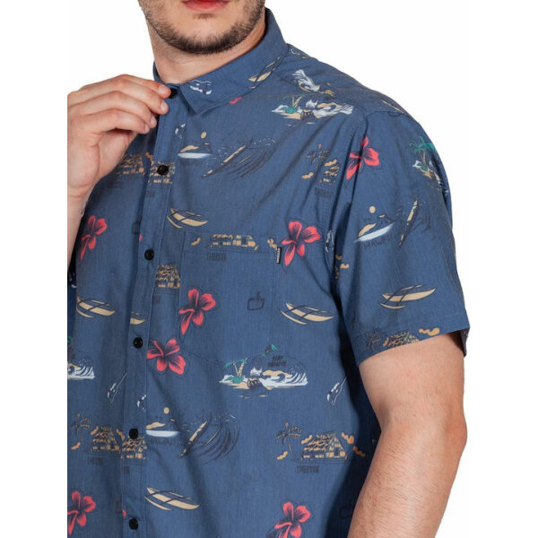 Ανδρικό Πουκάμισο EMERSON 201.EM61.03 Μπλέ - Image 3