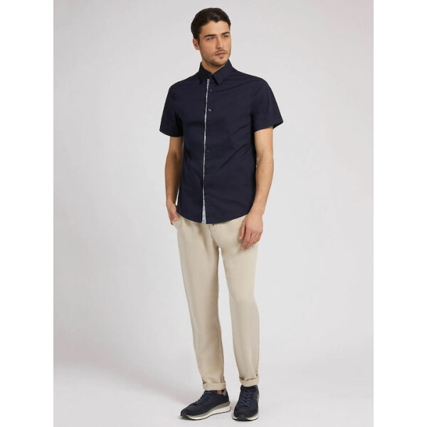 Ανδρικό Παντελόνι GUESS M2GB36WEHW3 Μπεζ - Image 4