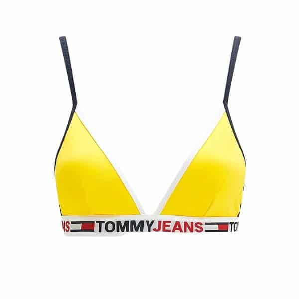 gynaikeio-bikini-top-tommy-hilfiger-UW0UW03351-ZIK-4 ΤΡΙΓΩΝΙΚΟ ΜΠΙΚΙΝΙ ΤΟΠ ΚΙΤΡΙΝΟ TOMMY JEANS UW0UW03351 - Image 4