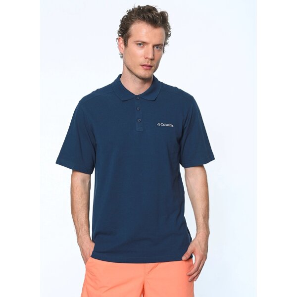 Ανδρική Μπλούζα Polo Columbia AM6151-426 Μπλέ Σκούρο - Image 1
