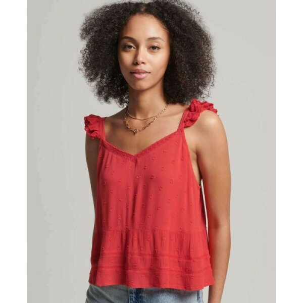 superdry-w6011287a-spr-τιραντάκι-μπλούζα-soda-pop-red SUPERDRY ΓΥΝΑΙΚΕΙΑ ΜΠΛΟΥΖΑ W6011287A SPR - Image 1