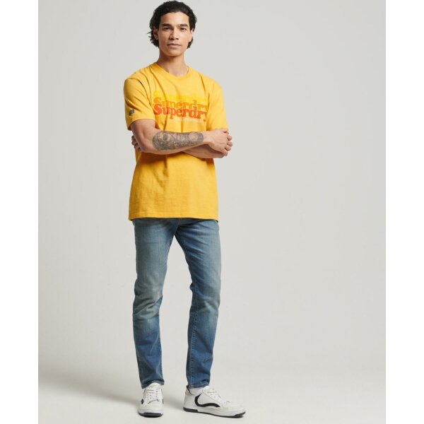 Ανδρική Μπλούζα SUPERDRY M1011383A Κίτρινο - Image 2