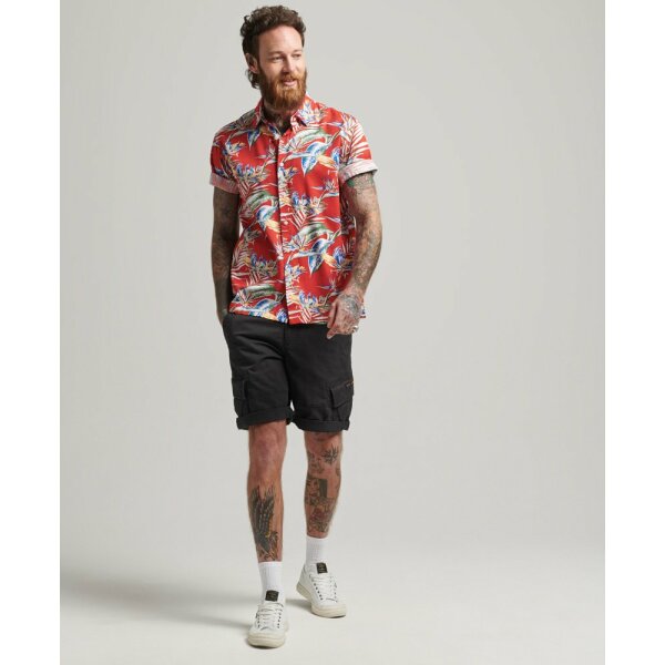 upload9223368955666056164 Ανδρικό Πουκάμισο SUPERDRY M4010514A Κόκκινο - Image 5