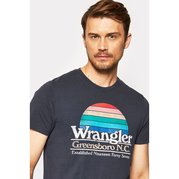 Ανδρική Μπλούζα WRANGLER W7AID3XAE Μπλέ - Image 1