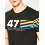 Ανδρική Μπλούζα WRANGLER W7F1FKXV6 Μαύρο - Image 4