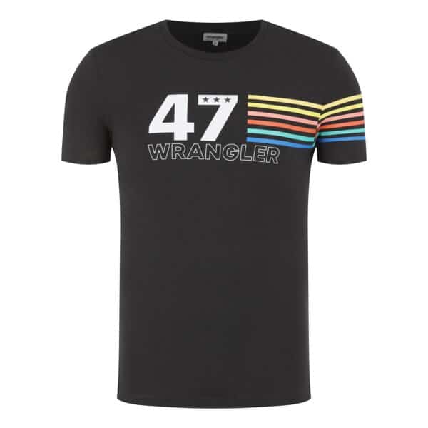 Ανδρική Μπλούζα WRANGLER W7F1FKXV6 Μαύρο - Image 1