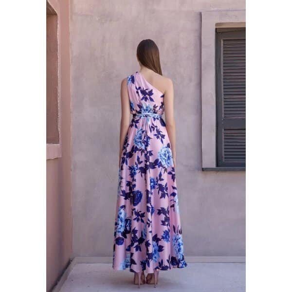 Εμπριμέ φόρεμα με έναν ώμο desiree 08.36112-l - Image 3