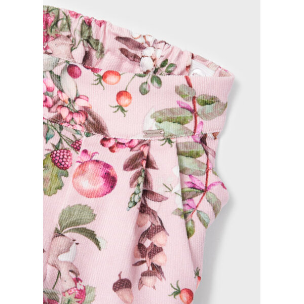 12-02233-030-M-7 Σέτ βερμούδα κοτλέ σταμπωτή  Ρόζ 12-02233-030 - Image 4