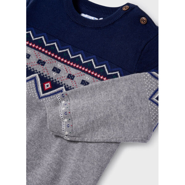 Μπλούζα Πλεχτή Γκρί 12-02301-082 - Image 4