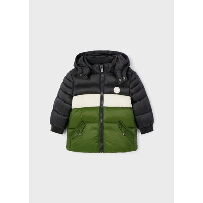 Μπουφάν με επένδυση  Πράσινο 12-02421-092