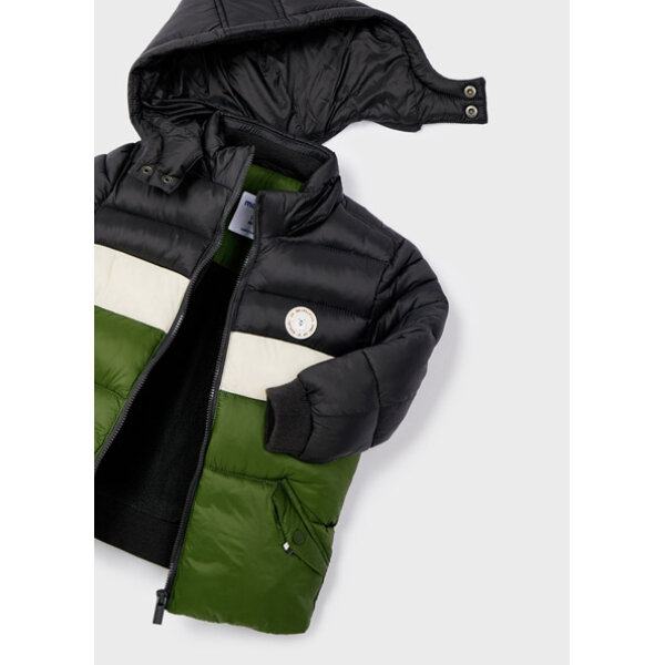 Μπουφάν με επένδυση  Πράσινο 12-02421-092 - Image 3