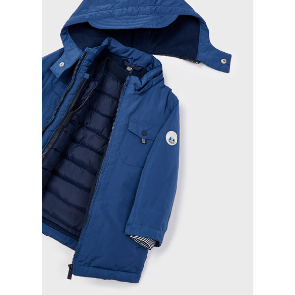 Μπουφάν Διπλό κομμάτι  Μπλέ 12-02422-076 - Image 2