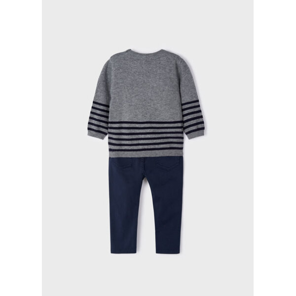 Σέτ παντελόνι με Μπλούζα Μπλέ 12-02538-024 - Image 3