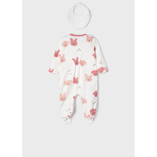 12-02609-056-M-6 Σετ 2 Φορμάκια και Σαλιάρα Έντονο Ροζ 12-02609-056 - Image 3